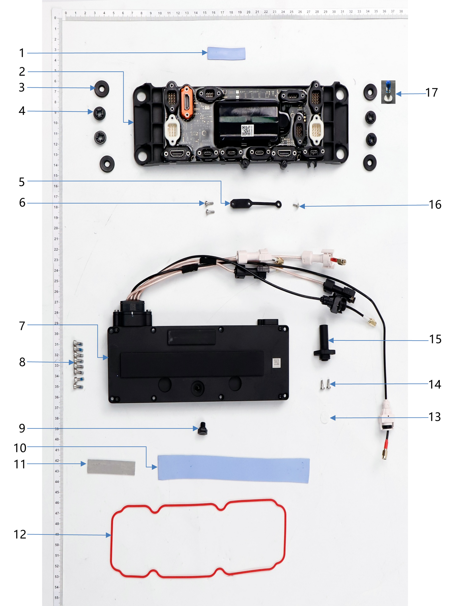 T100 Cable Distribution Board Assembly