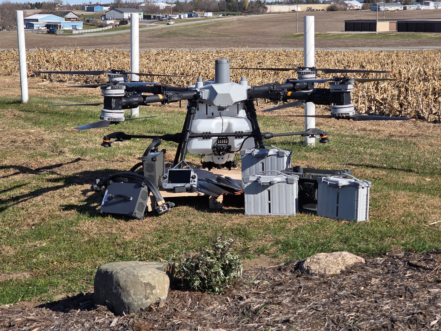 DJI Agras T100 Drone + Dual C10,000 + 3 Batteries Bundle